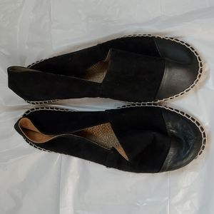Black Topshop koala espadrilles. Size 40.